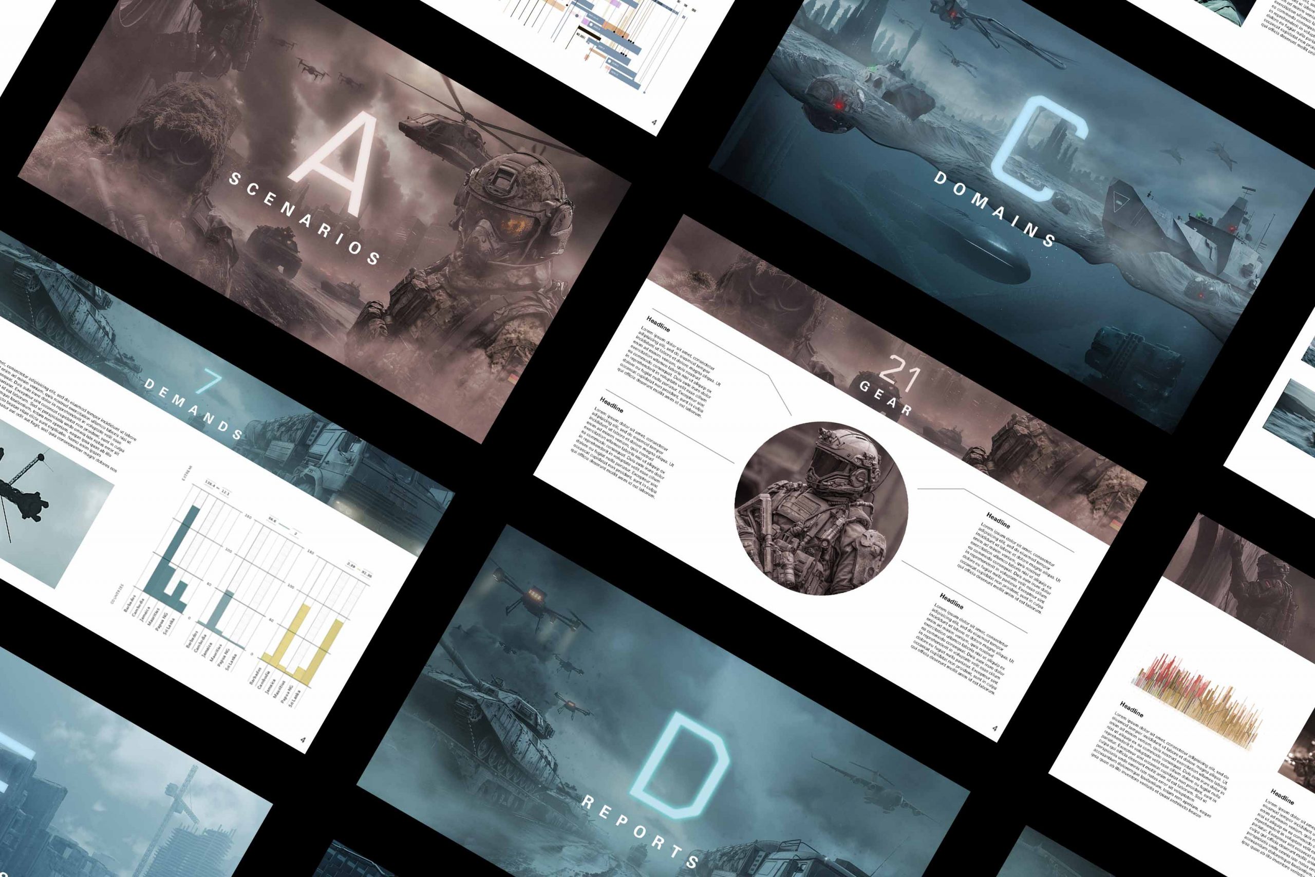 [vertraulich] | Forschung, Verteidigung – Visualisierungen und Präsentationen